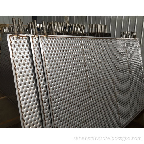 Laser Welding Pillow Plate for Potassium Nitrate Dimple Plate